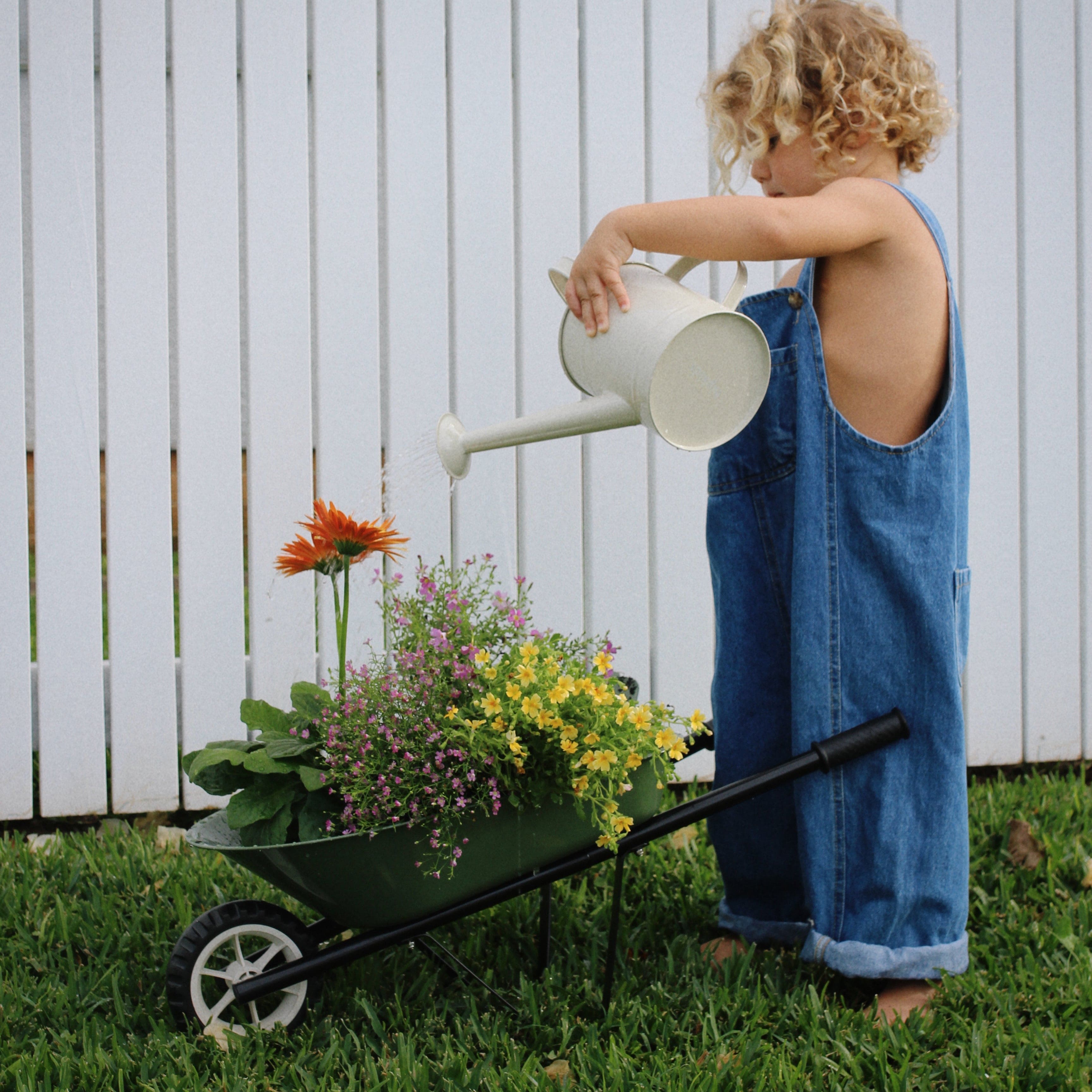 Kids Steel Toy Wheelbarrow 2 Kids Steel Toy Wheelbarrow