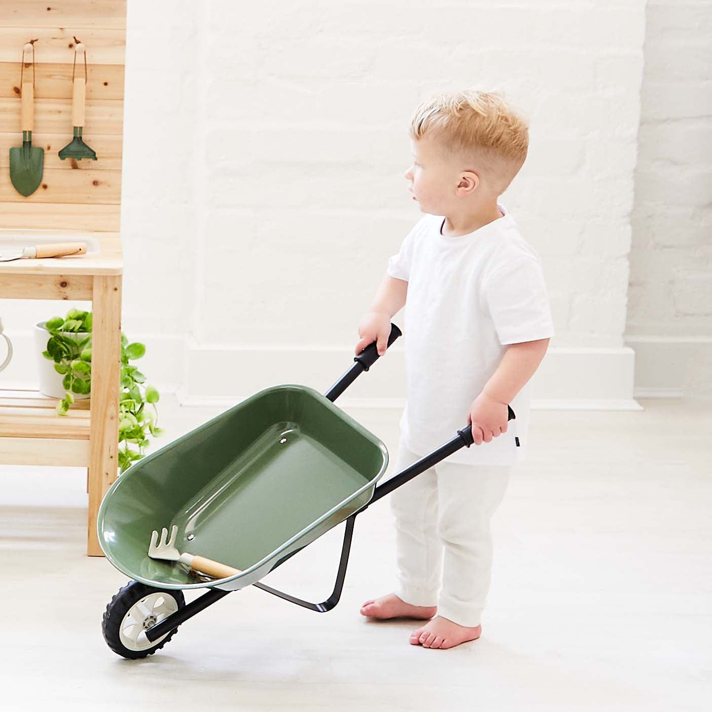 Kids Steel Toy Wheelbarrow 3 Kids Steel Toy Wheelbarrow