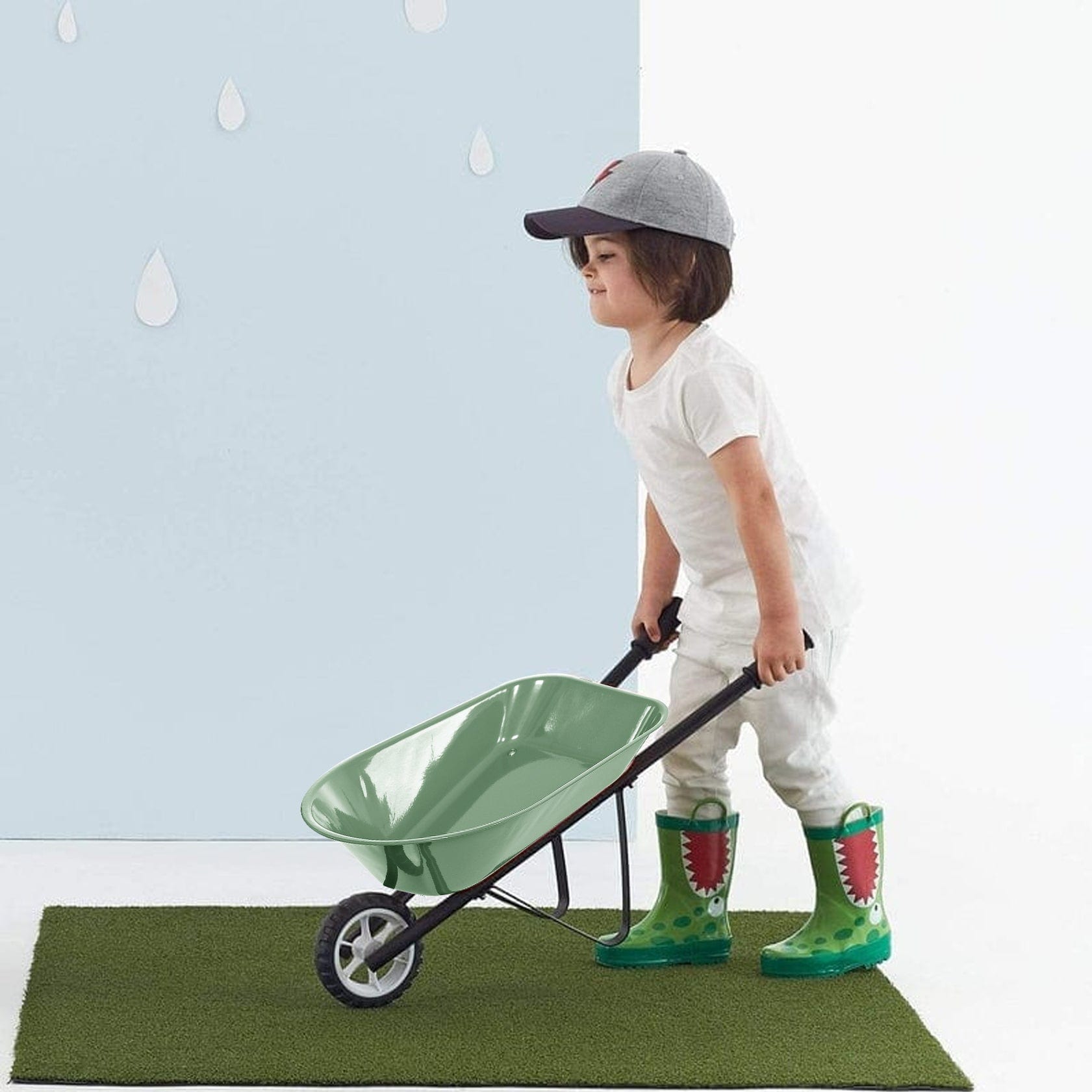 Kids Steel Toy Wheelbarrow 7 Kids Steel Toy Wheelbarrow