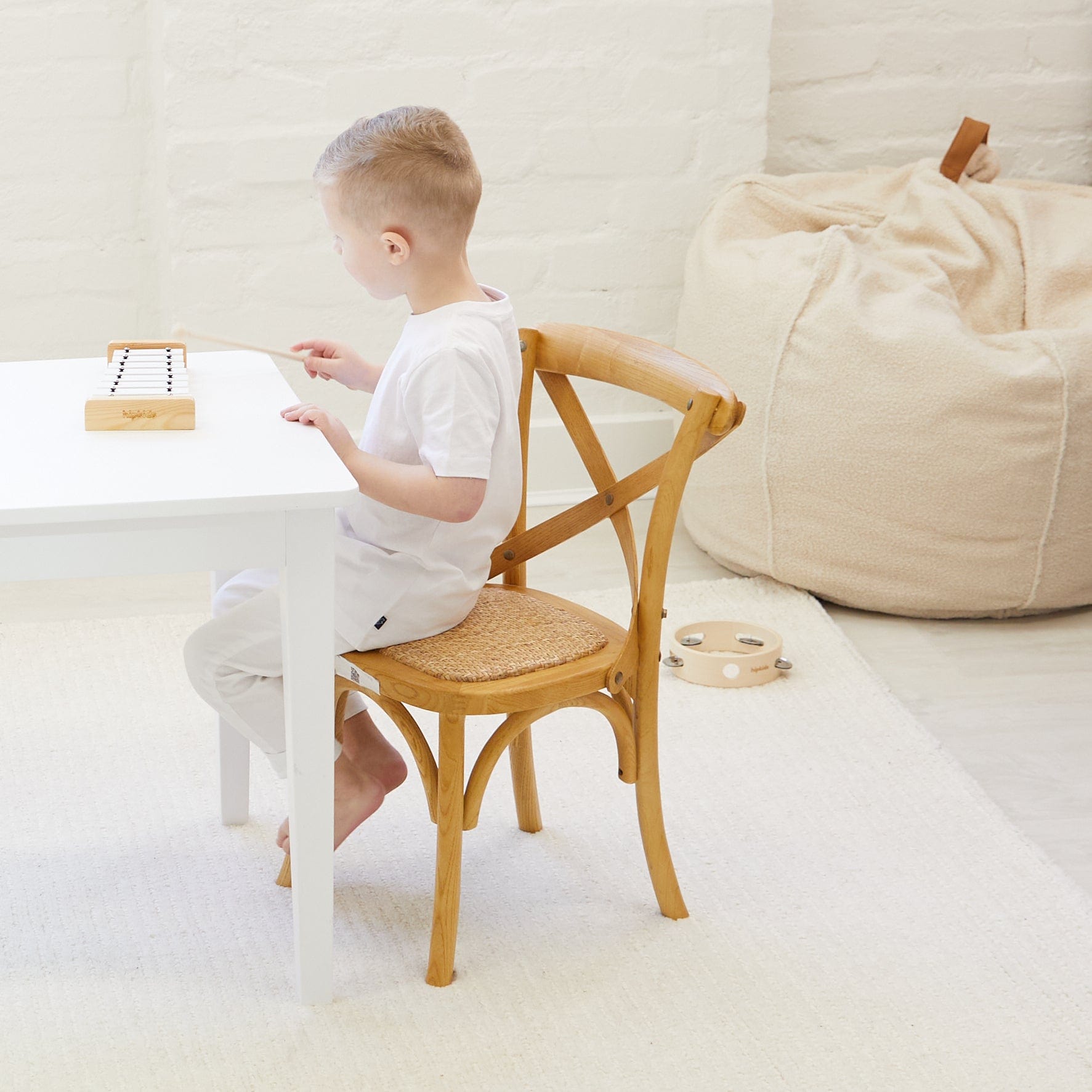 Hampton Kids Chairs (2 Pack) 9 Kids Hampton 2 Chairs & Table Set