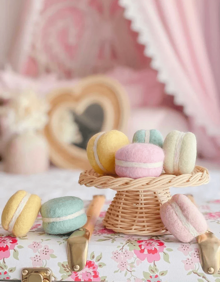 Juni Moon Rattan Mini Cake Stand 3 Juni Moon Rattan Mini Cake Stand