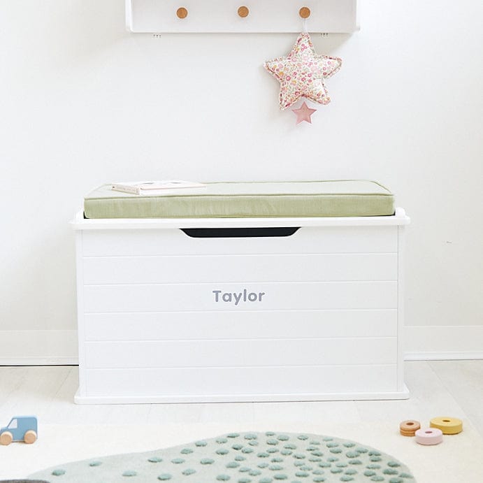 Taylor Toy Box w/ Corduroy Cushion 12 Taylor Toy Box w/ Corduroy Cushion