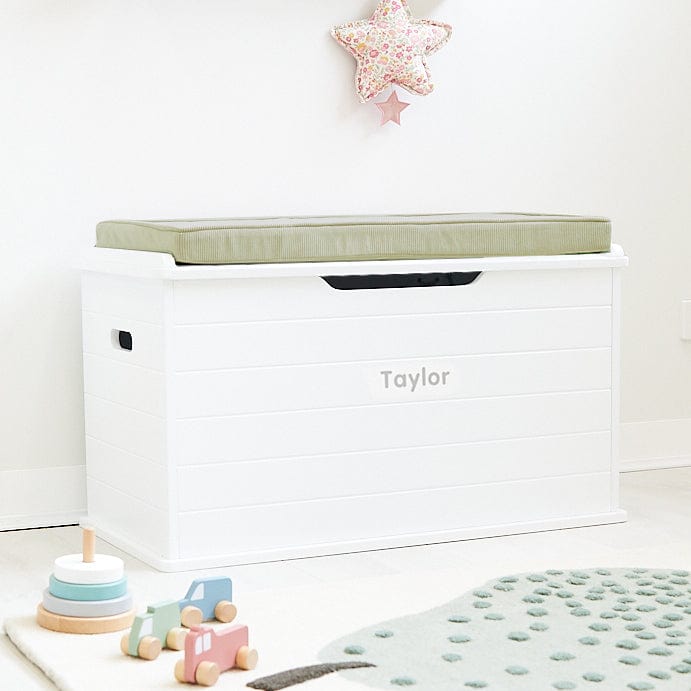 Taylor Toy Box w/ Corduroy Cushion 13 Taylor Toy Box w/ Corduroy Cushion