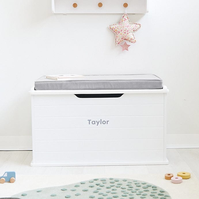 Taylor Toy Box w/ Corduroy Cushion 16 Taylor Toy Box w/ Corduroy Cushion