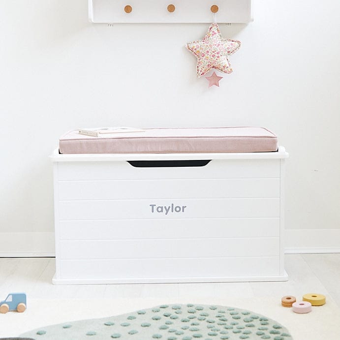 Taylor Toy Box w/ Corduroy Cushion 8 Taylor Toy Box w/ Corduroy Cushion