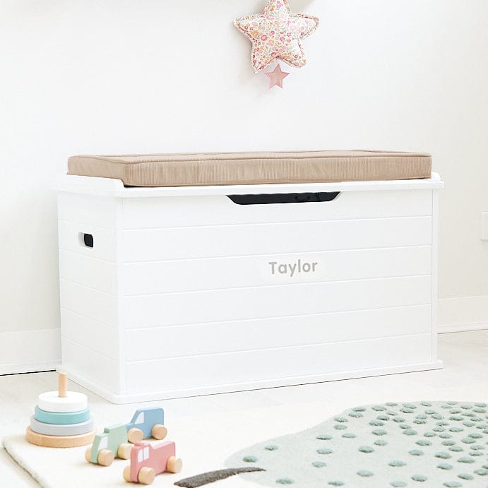 Taylor Toy Box w/ Corduroy Cushion 9 Taylor Toy Box w/ Corduroy Cushion