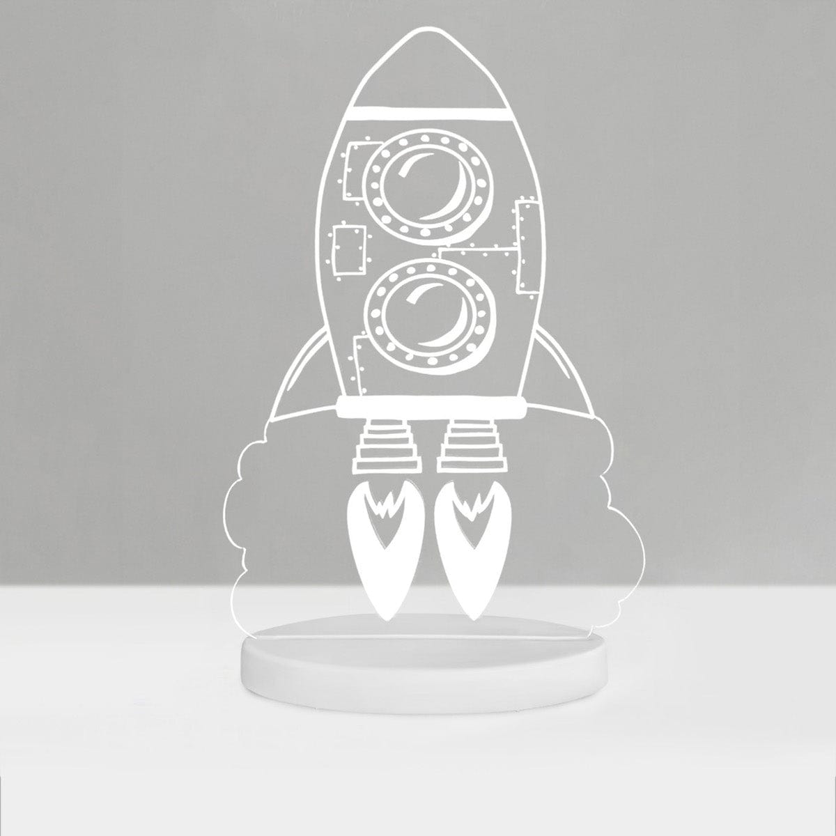 Duski Dream Light LED Night Light - Rocket - PLUG IN 9 Duski Dream Light LED Night Light - Rocket - PLUG IN