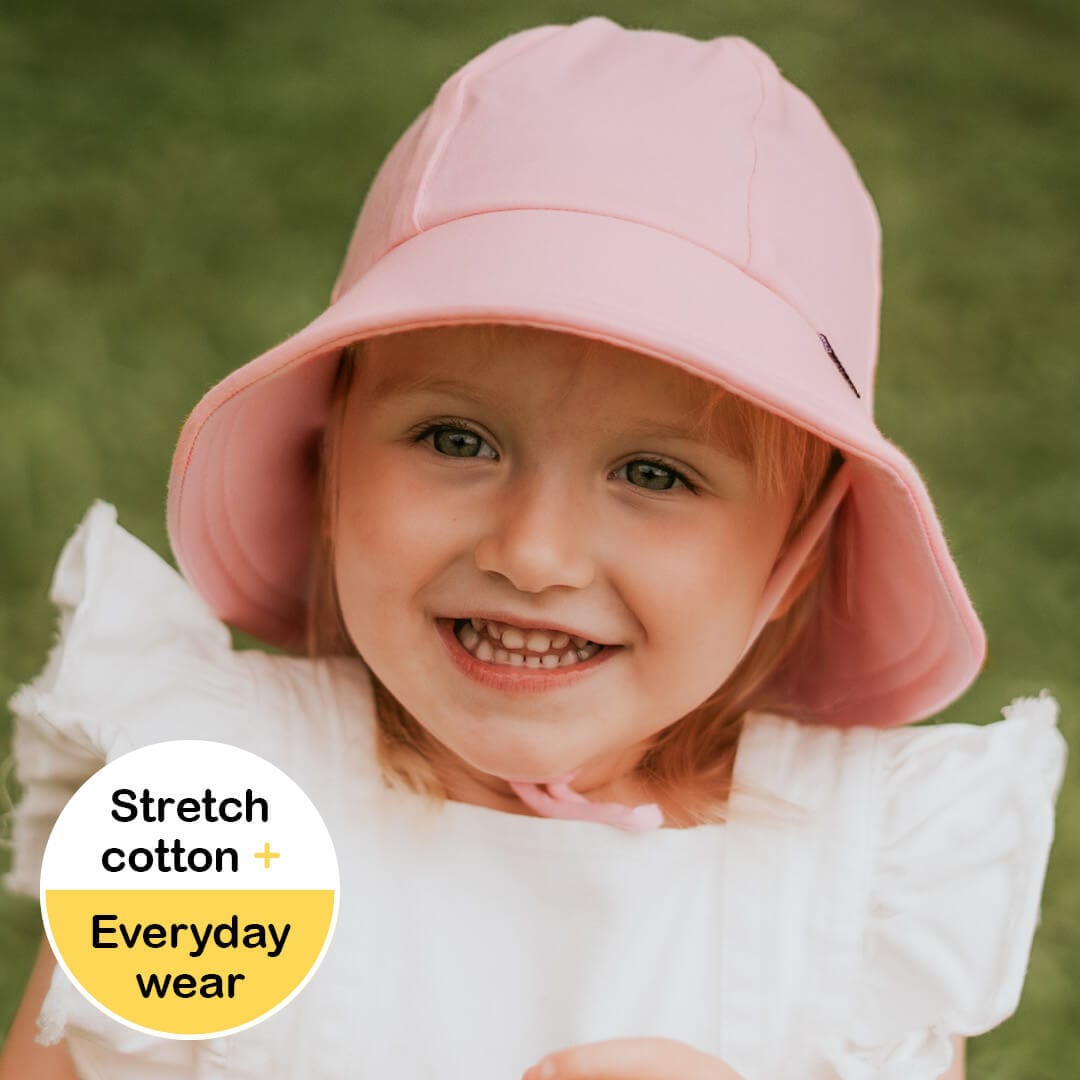 Bedhead Toddler Bucket Hat Blush Pink 1 Bedhead Toddler Bucket Hat Blush Pink
