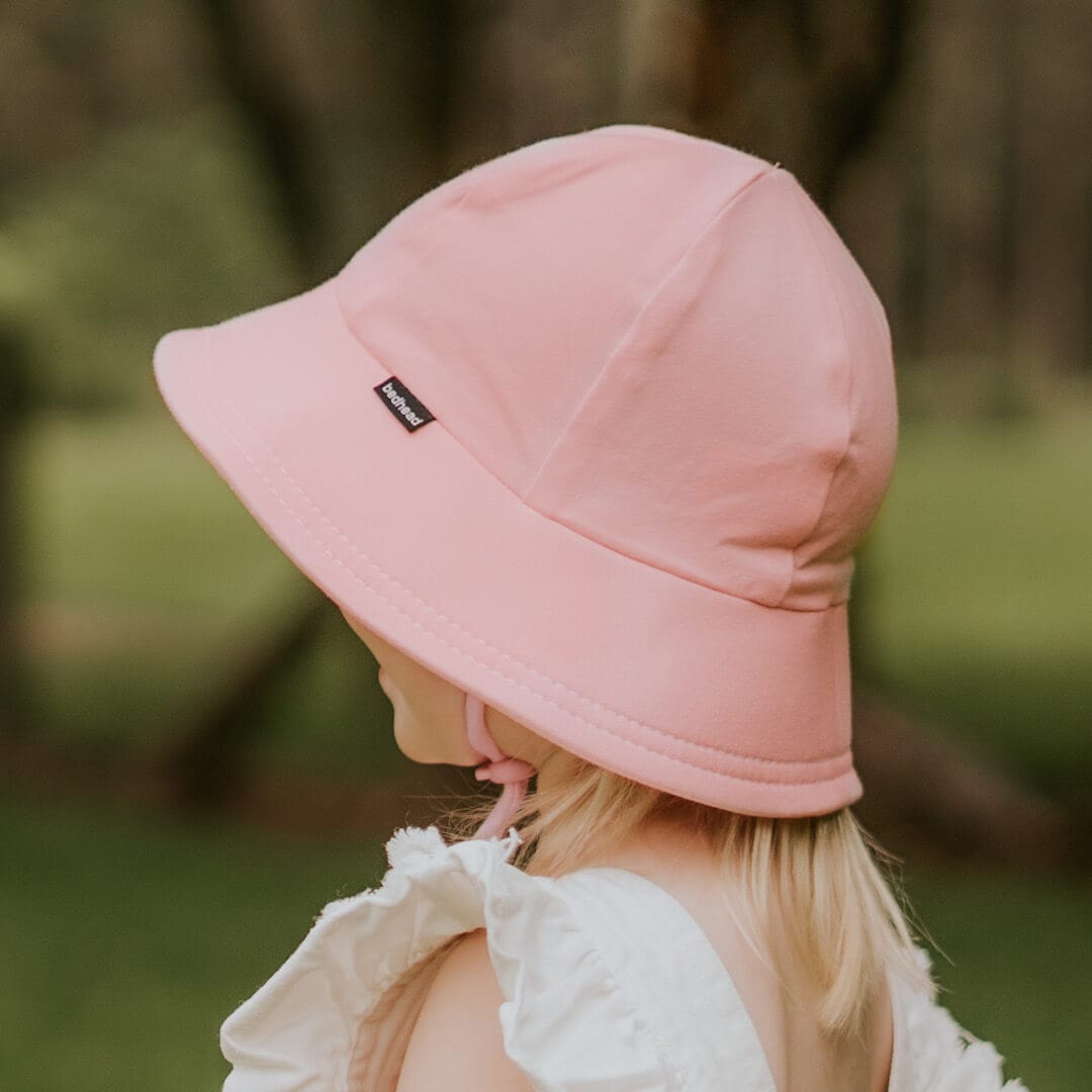Bedhead Toddler Bucket Hat Blush Pink 5 Bedhead Toddler Bucket Hat Blush Pink