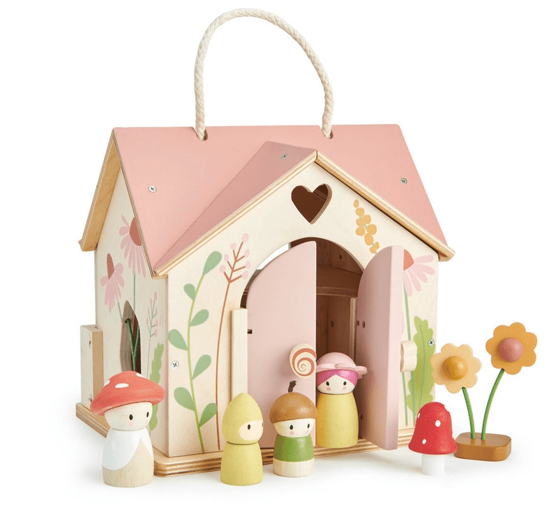 Tender Leaf Toys Merrywood Rosewood Cottage 2 Tender Leaf Toys Merrywood Rosewood Cottage