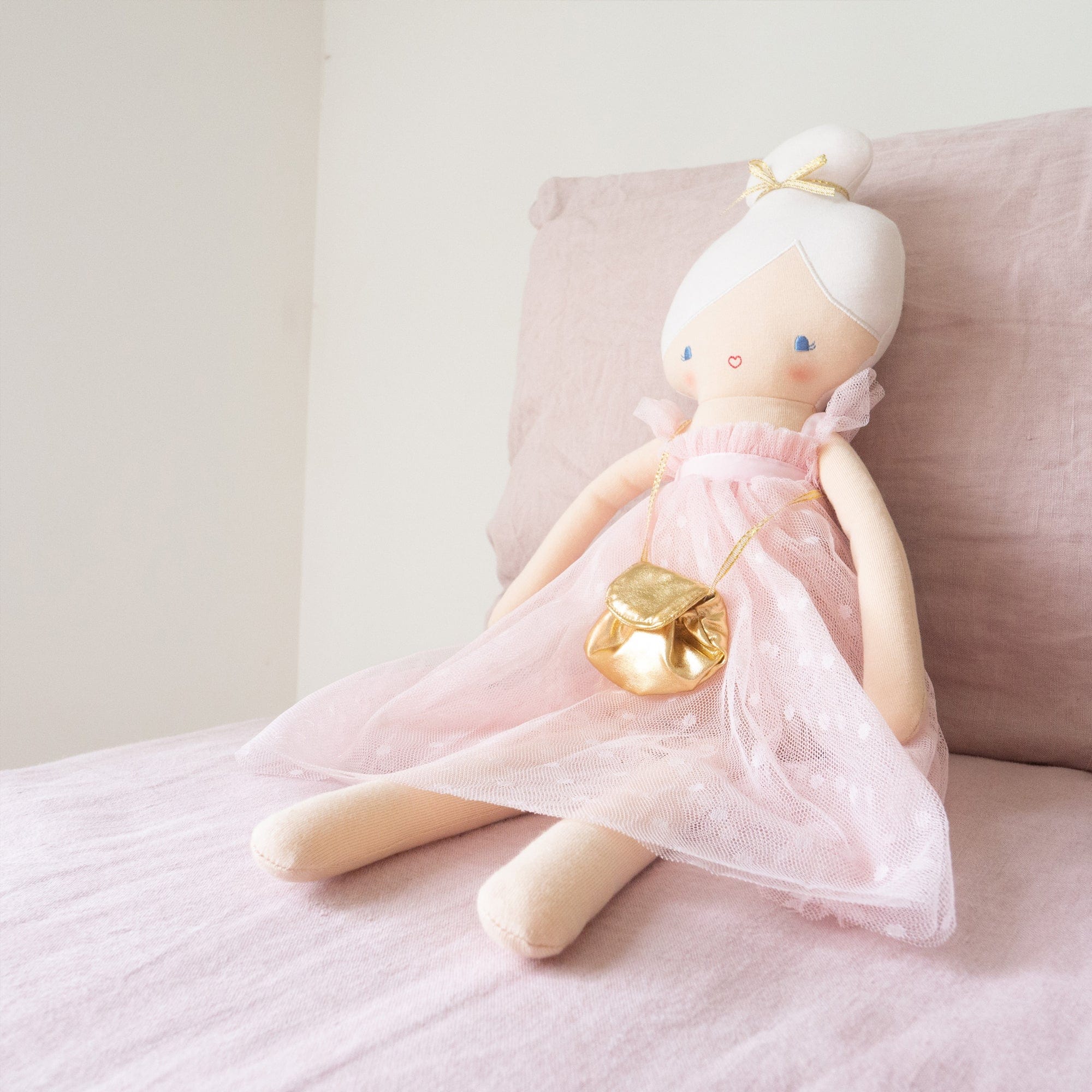 Alimrose Charlotte Doll 48cm Pink 3 Alimrose Charlotte Doll 48cm Pink