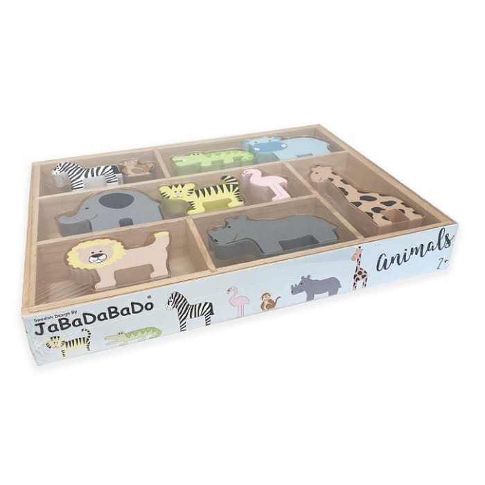 JaBaDaBaDo Shelf with Safari Animals 3 JaBaDaBaDo Shelf with Safari Animals