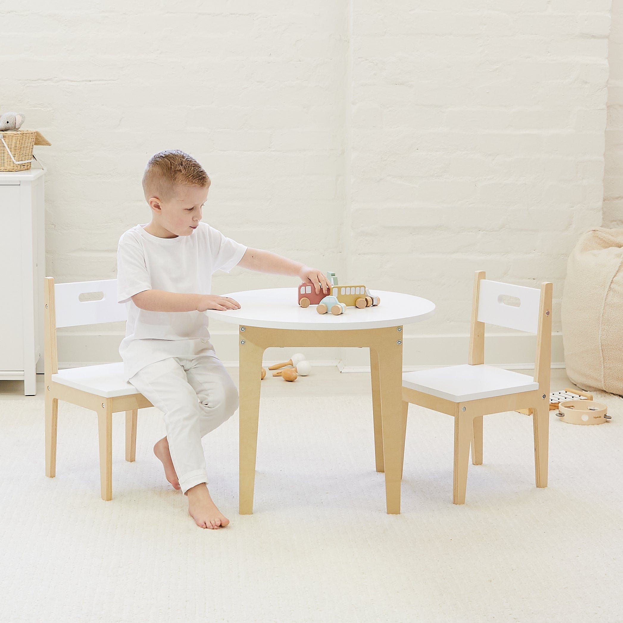 Benji Round Table & 2 Chair Set 10 Benji Round Table & 2 Chair Set