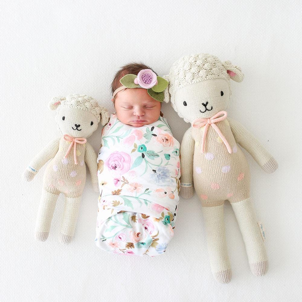 cuddle+kind Lucy the lamb Pastel 3 cuddle+kind Lucy the lamb Pastel