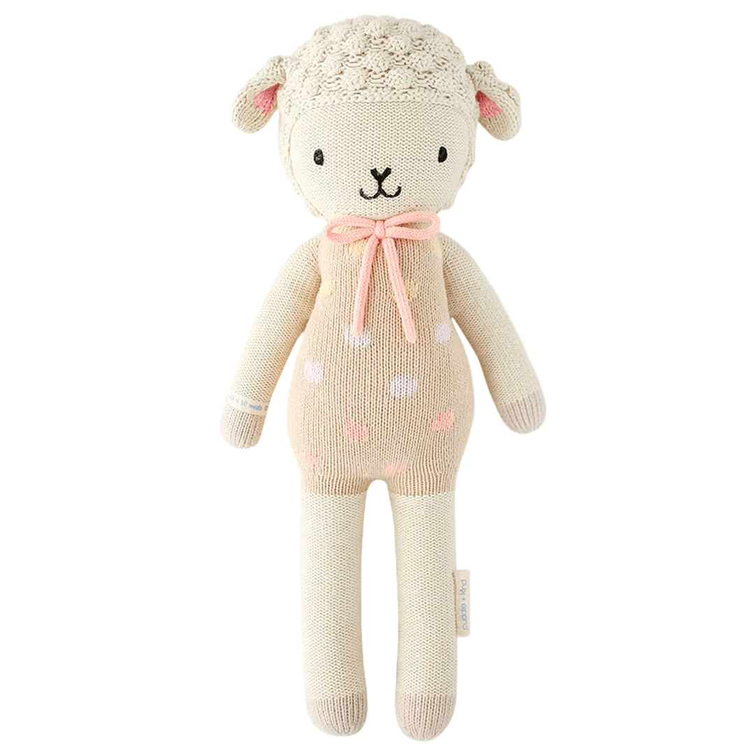 cuddle+kind Lucy the lamb Pastel 5 cuddle+kind Lucy the lamb Pastel