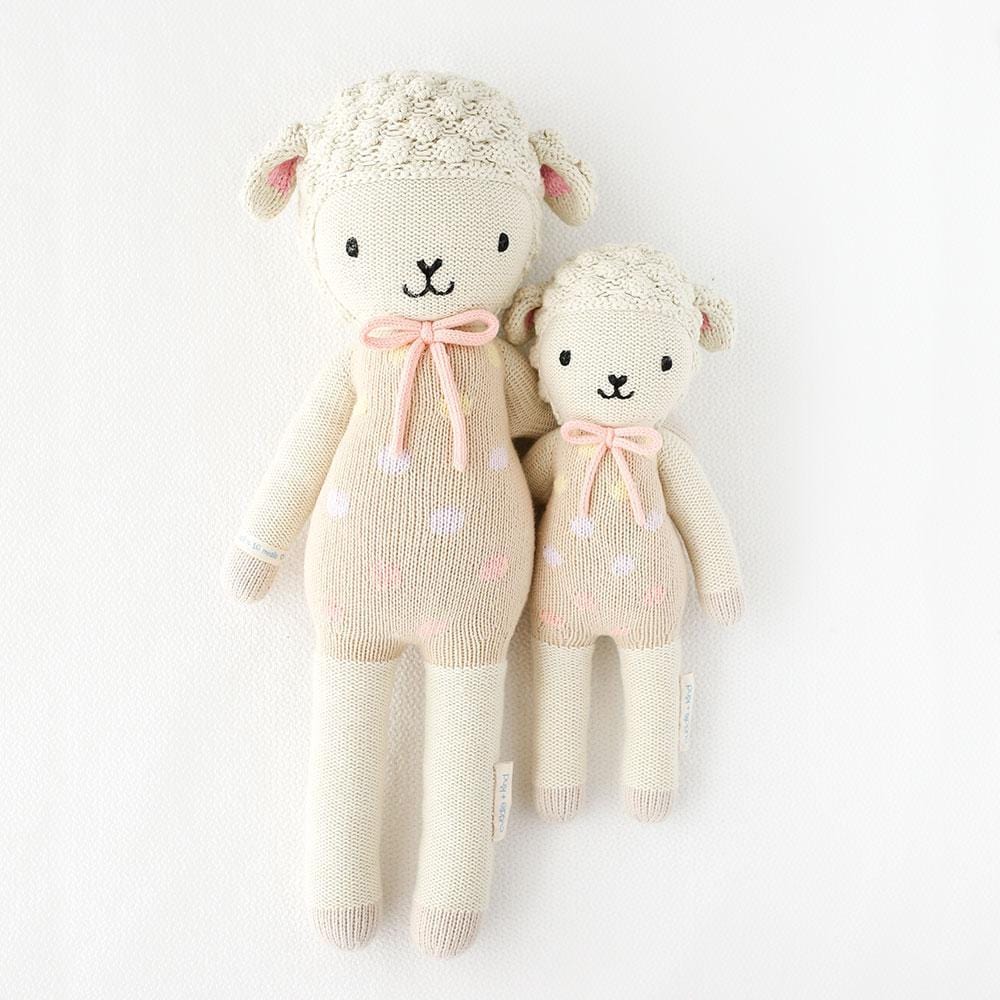 cuddle+kind Lucy the lamb Pastel 6 cuddle+kind Lucy the lamb Pastel
