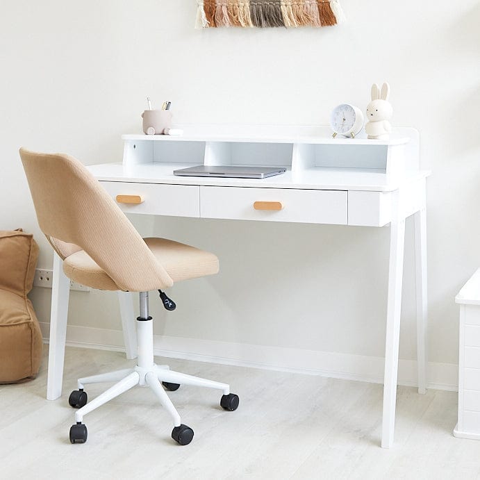 Mason Study Desk with Shelf