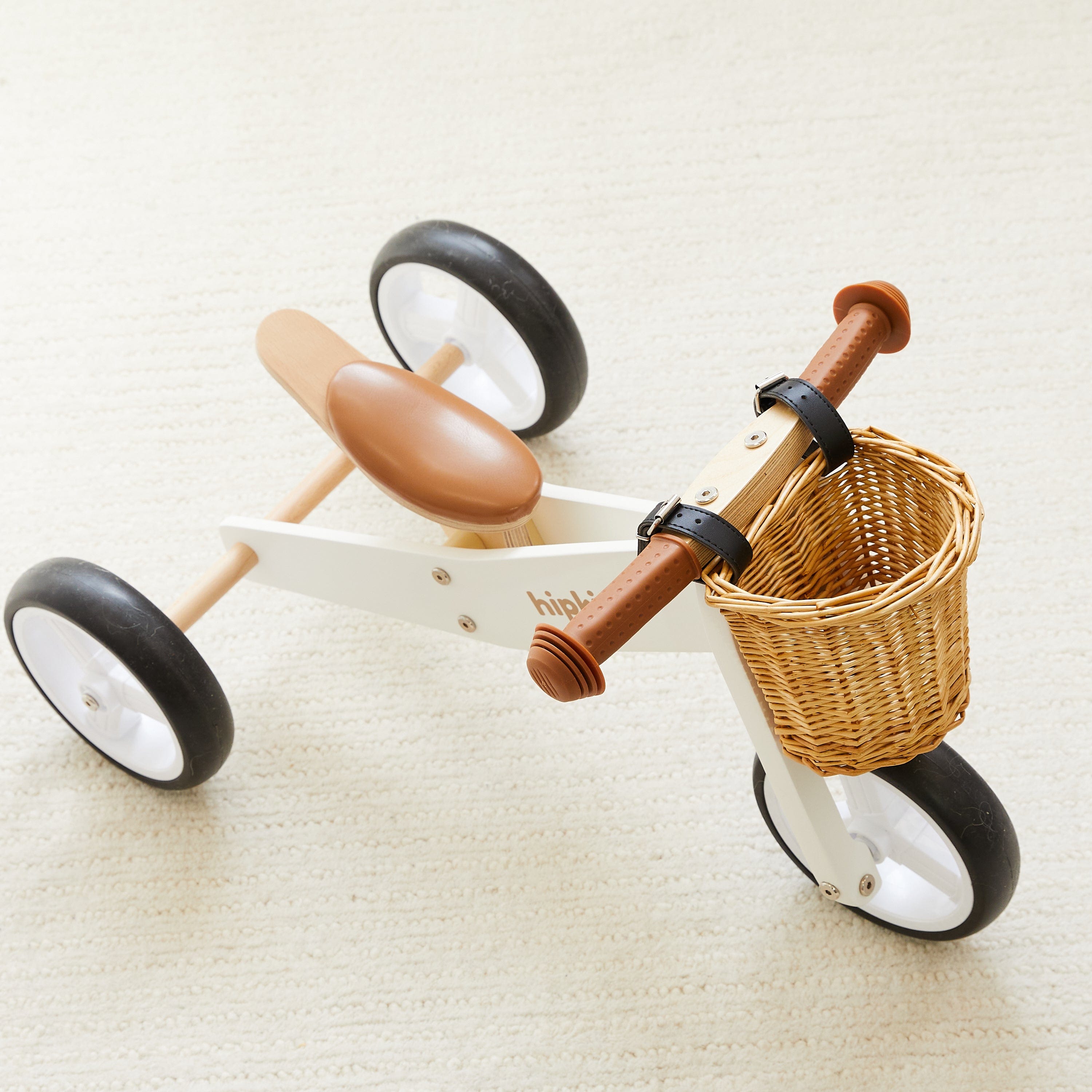 2 in 1 Toddler Mini-Trike/Balance Bike with Wicker Basket 35 2 in 1 Toddler Mini-Trike/Balance Bike with Wicker Basket