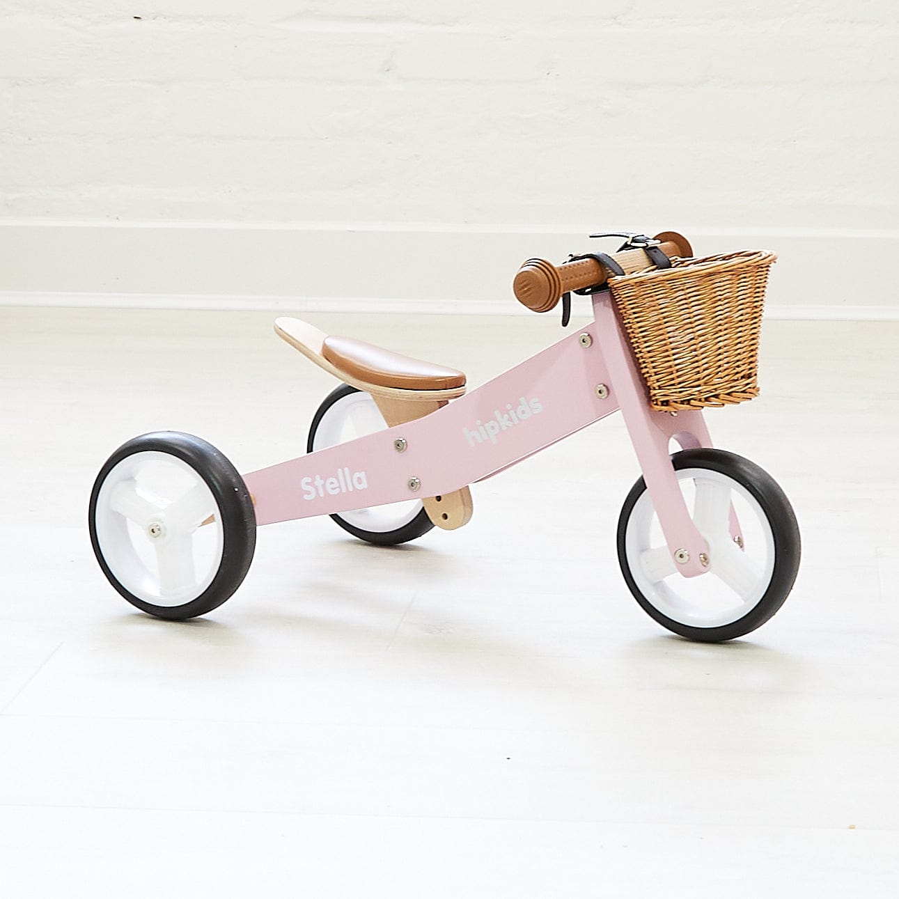 2 in 1 Toddler Mini-Trike/Balance Bike with Wicker Basket 5 2 in 1 Toddler Mini-Trike/Balance Bike with Wicker Basket