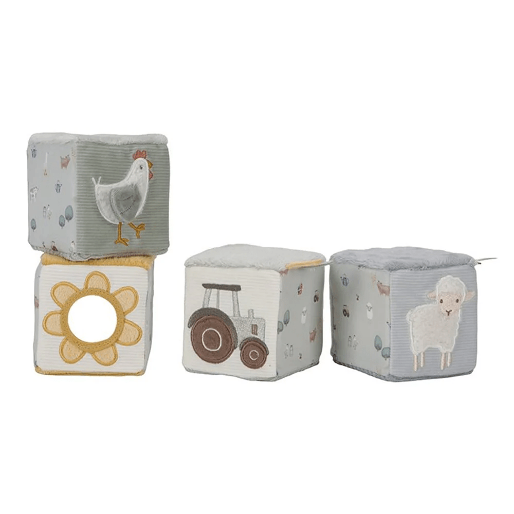 Little Dutch Little Farm 4 Soft Blocks 1 Little Dutch Little Farm 4 Soft Blocks