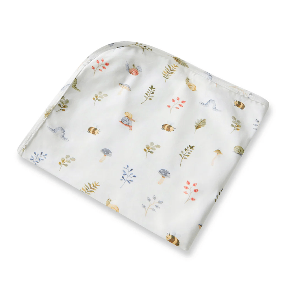 Snuggle Hunny Garden Friends Organic Jersey Wrap & Beanie Set 3 Snuggle Hunny Garden Friends Organic Jersey Wrap & Beanie Set
