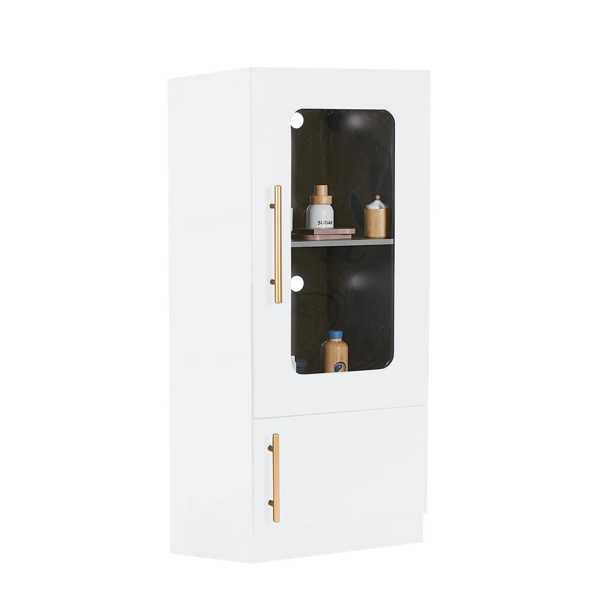 Gourmet Toy Fridge White - Batch 2 1 Gourmet Toy Fridge White - Batch 2