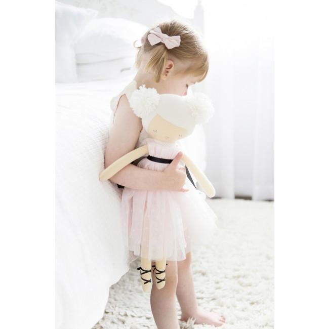 Alimrose Scarlett Pom Pom Doll 48cm Pink 2 Alimrose Scarlett Pom Pom Doll 48cm Pink