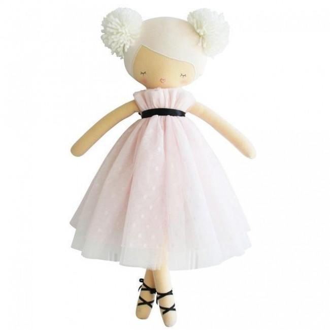 Alimrose Scarlett Pom Pom Doll 48cm Pink 4 Alimrose Scarlett Pom Pom Doll 48cm Pink