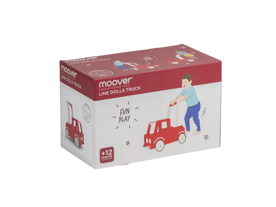 Moover Line Red Truck Walker 8 Moover Line Red Truck Walker