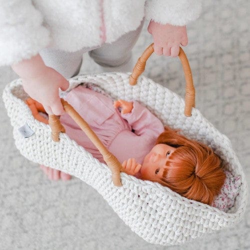 Astrup Doll Knitted Basket and Bedding Set 6 Astrup Doll Knitted Basket and Bedding Set