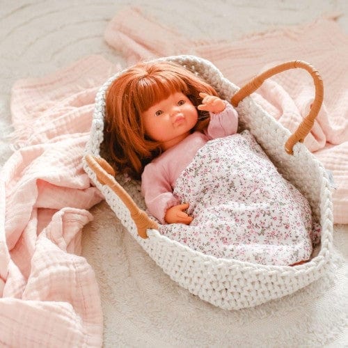 Astrup Doll Knitted Basket and Bedding Set 7 Astrup Doll Knitted Basket and Bedding Set