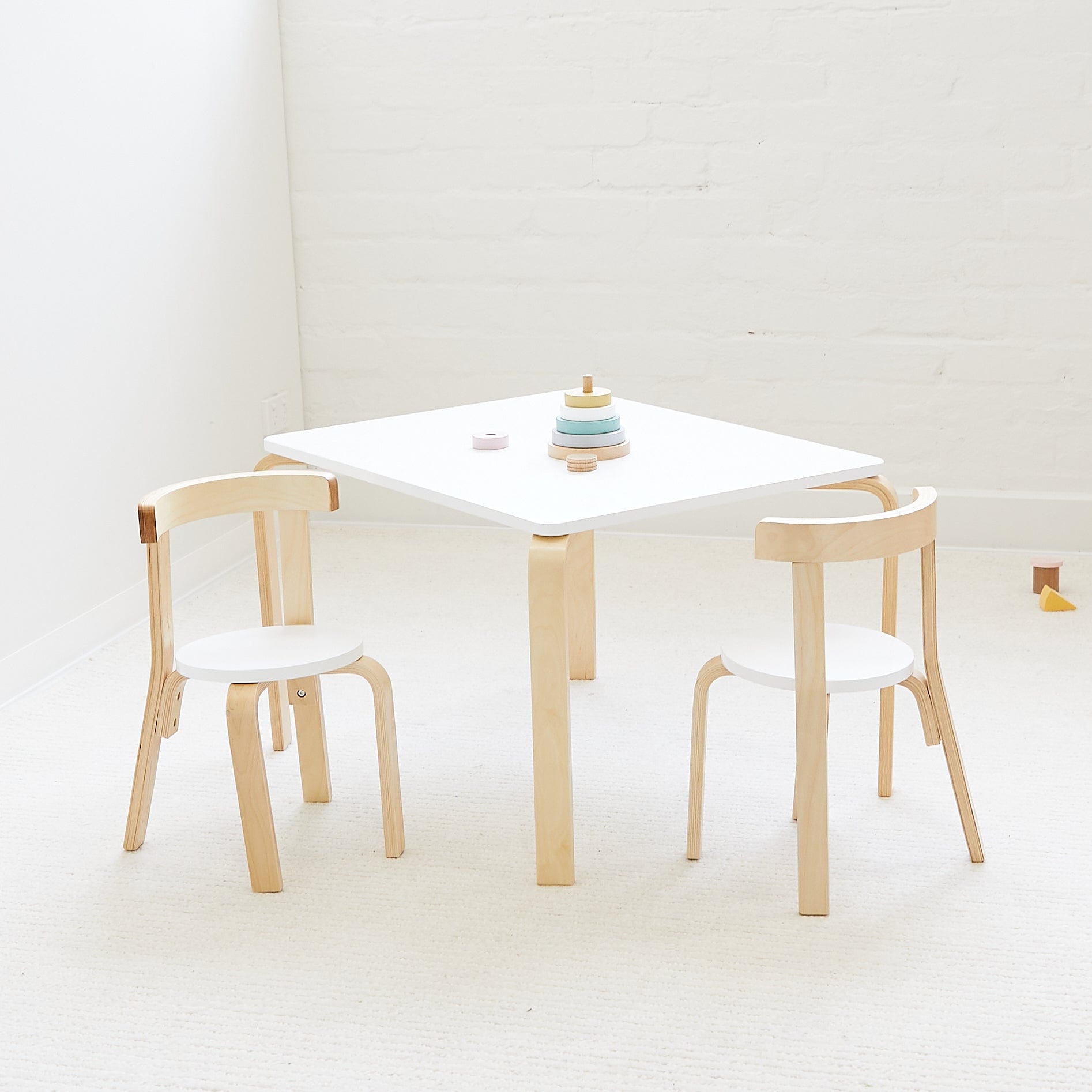 Jensen Table & 2 Chairs Set 2 Jensen Table & 2 Chairs Set