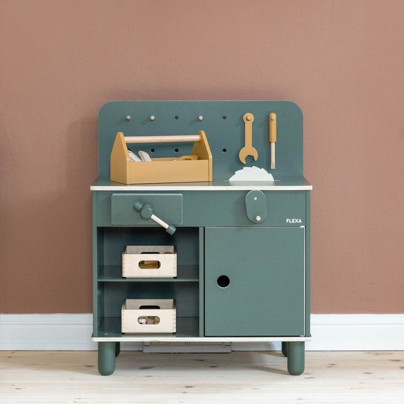FLEXA Workbench DEEP GREEN 4 FLEXA Workbench DEEP GREEN