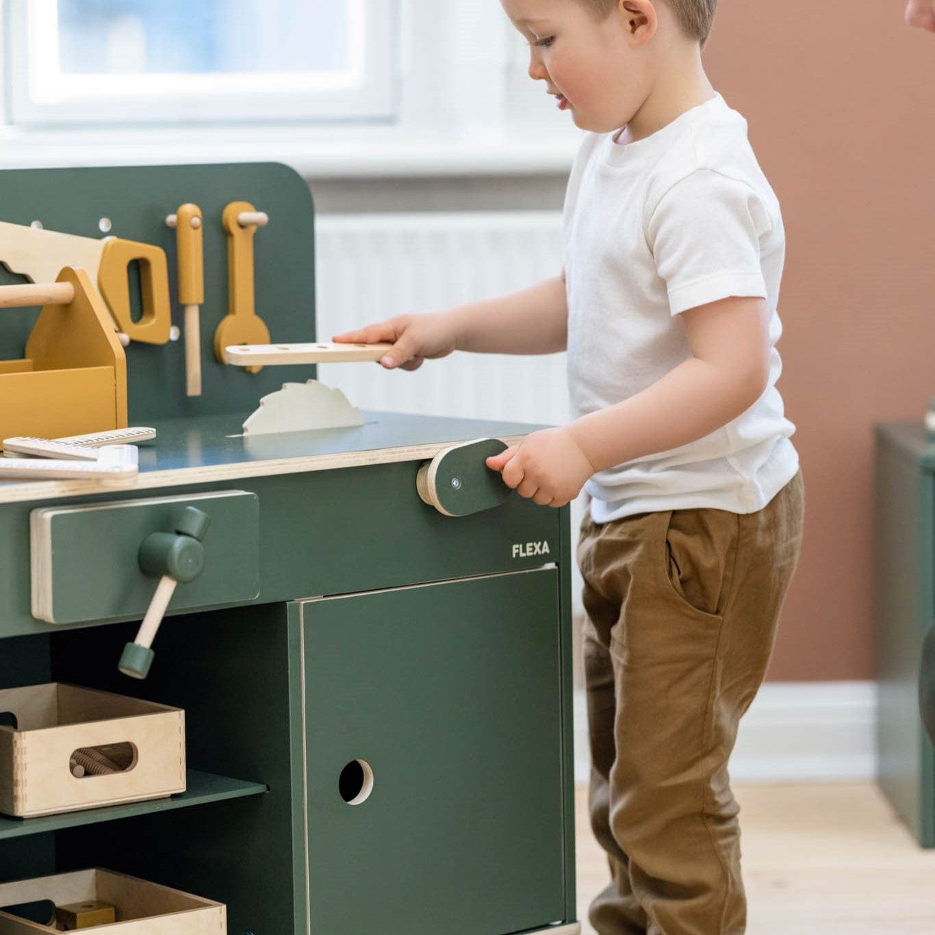 FLEXA Workbench DEEP GREEN 6 FLEXA Workbench DEEP GREEN