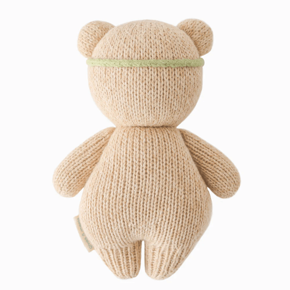 cuddle+kind Baby Honey Bear - Ivory Floral 2 cuddle+kind Baby Honey Bear - Ivory Floral