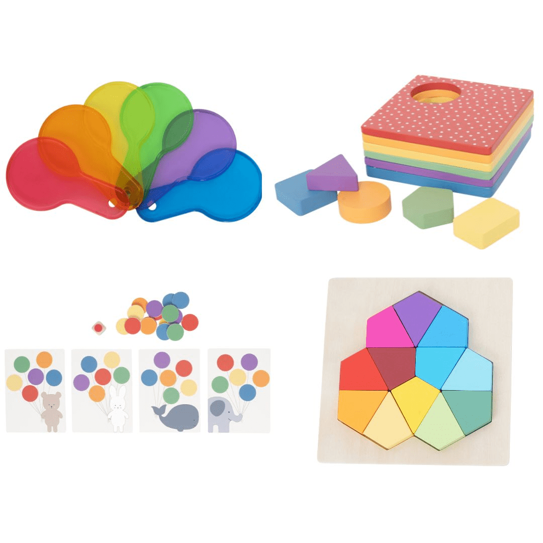 JaBaDaBaDo Play and Learn Box Colours