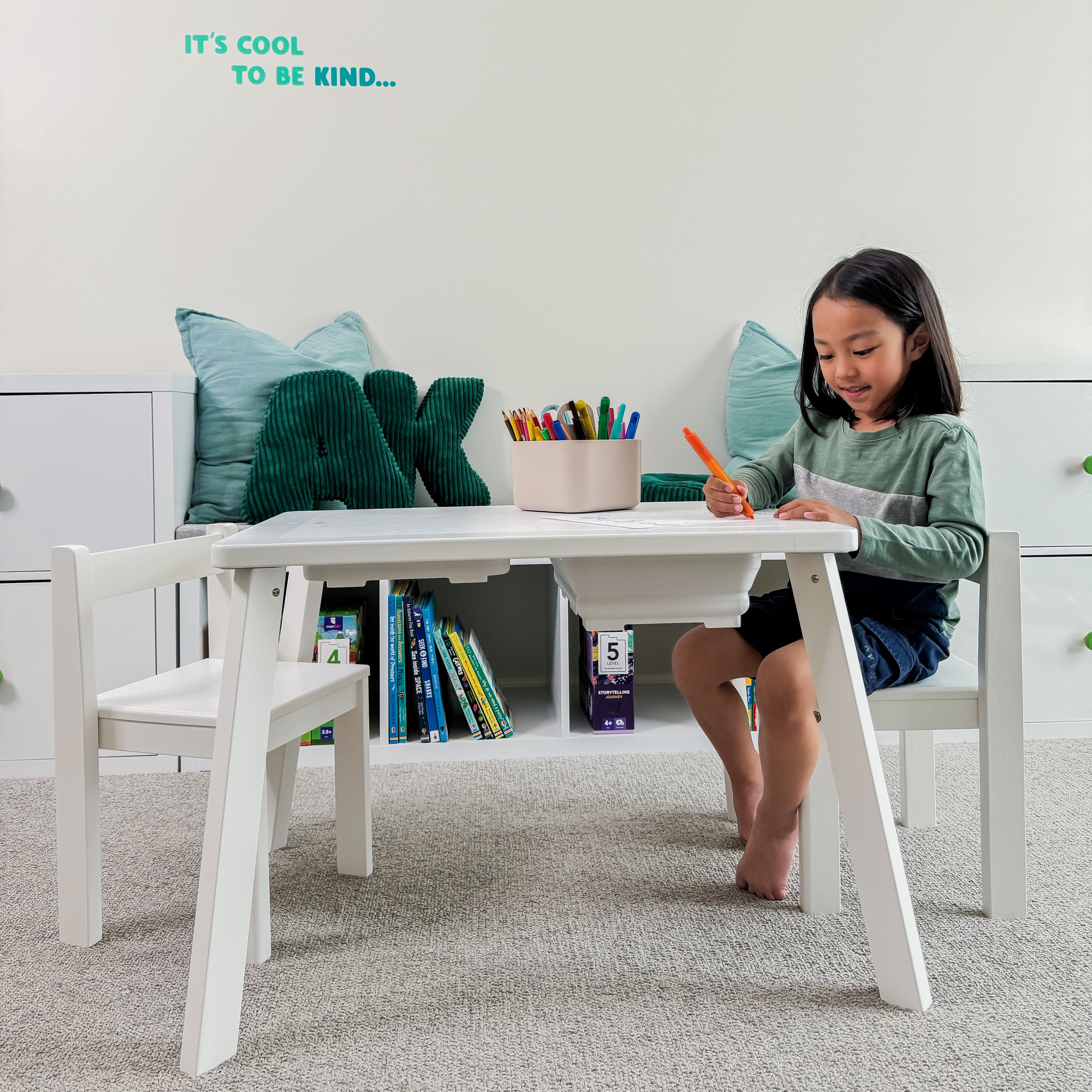 Quinn Activity Table & 2 Chair Set