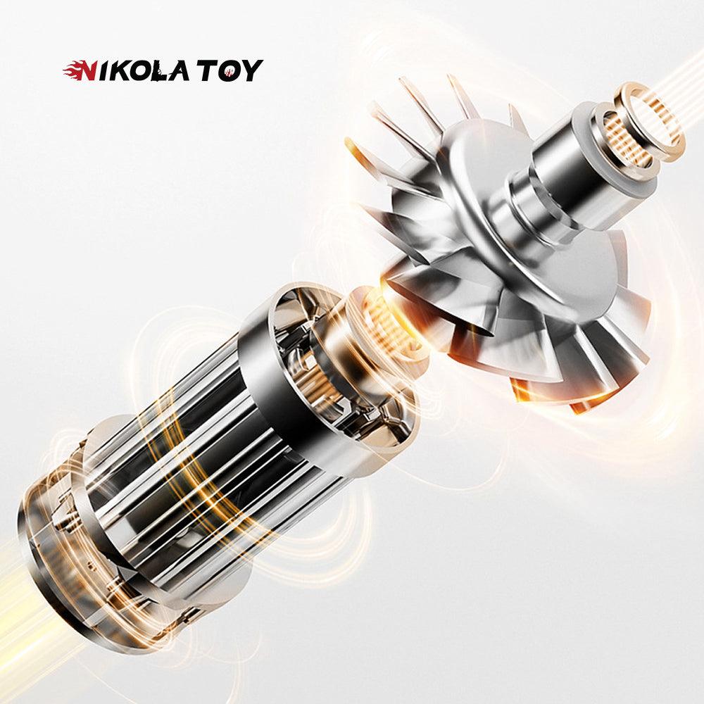 NIKOLATOY® 130000rpm Mini TurboFan F31 Powerful Brushless Motor Cordless Jet Blower 4 NIKOLATOY® 130000rpm Mini TurboFan F31 Powerful Brushless Motor Cordless Jet Blower