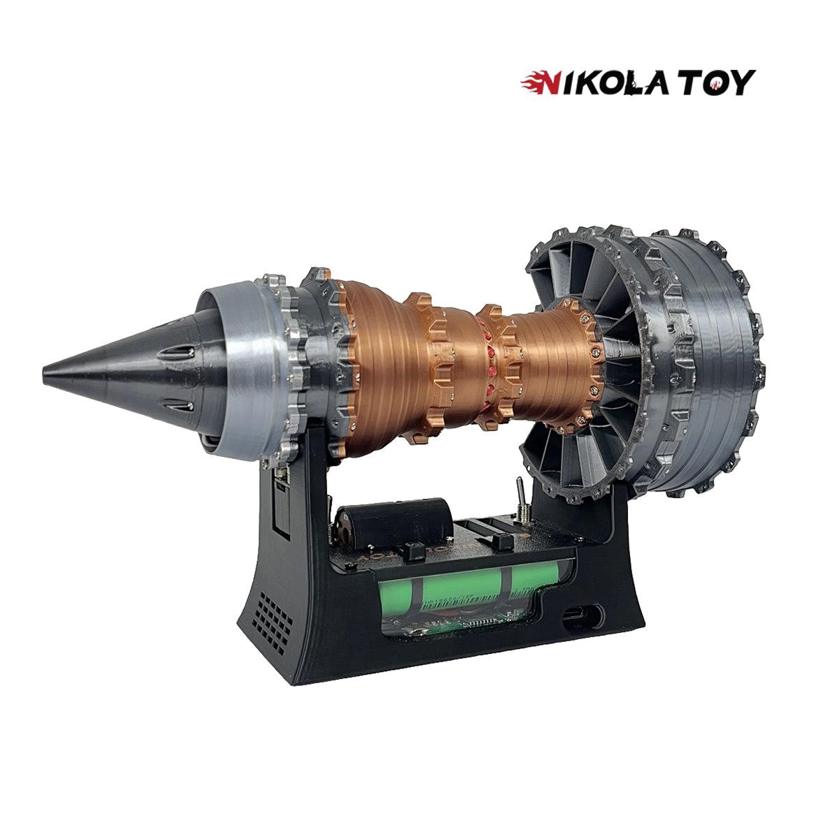 NIKOLATOY® Brushless motor version super RR trent 900 turbofan engine model 2 NIKOLATOY® Brushless motor version super RR trent 900 turbofan engine model