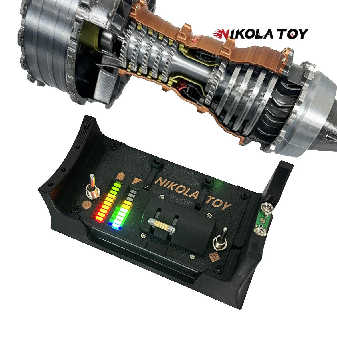 NIKOLATOY® Brushless motor version super RR trent 900 turbofan engine model 4 NIKOLATOY® Brushless motor version super RR trent 900 turbofan engine model