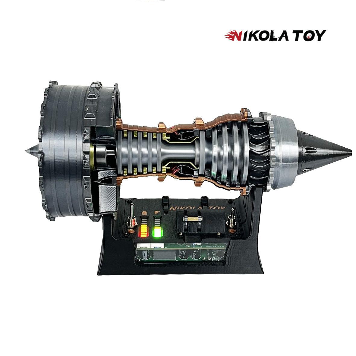 NIKOLATOY® Brushless motor version super RR trent 900 turbofan engine model 5 NIKOLATOY® Brushless motor version super RR trent 900 turbofan engine model