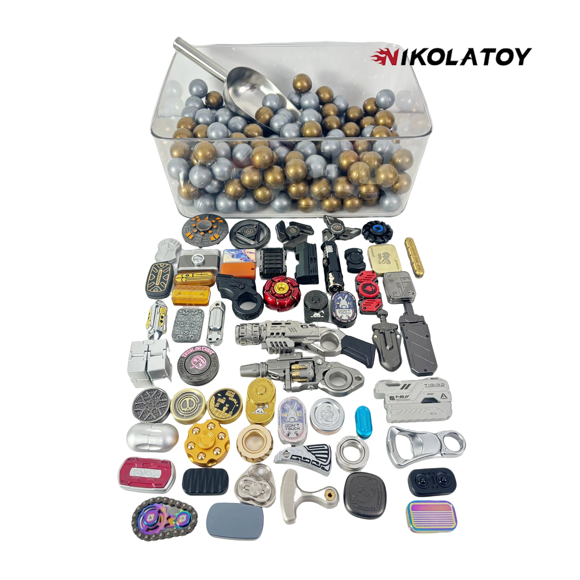 NIKOLATOY® EDC fidgets toy Mystery Ball Prize Pool 1 NIKOLATOY® EDC fidgets toy Mystery Ball Prize Pool