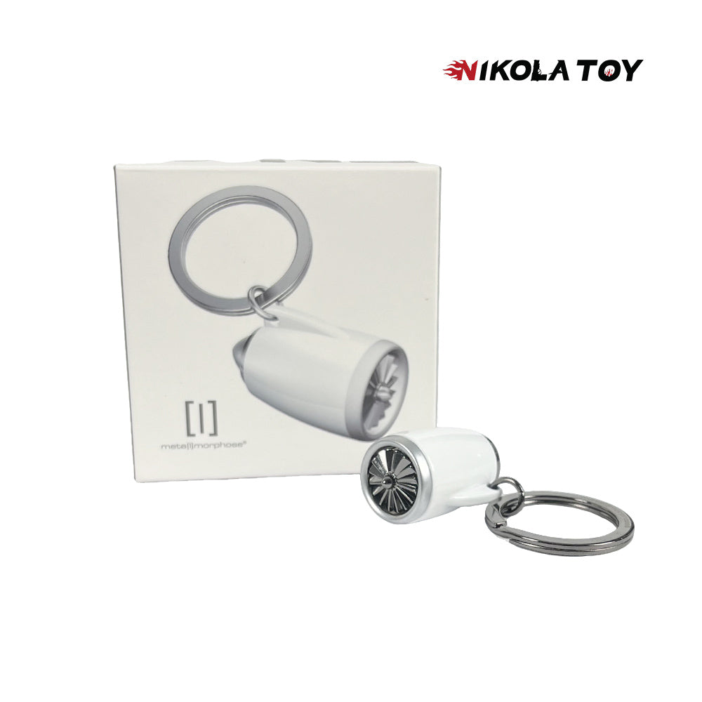 NIKOLATOY® Flagship aircraft turbofan engine keychain 3 NIKOLATOY® Flagship aircraft turbofan engine keychain