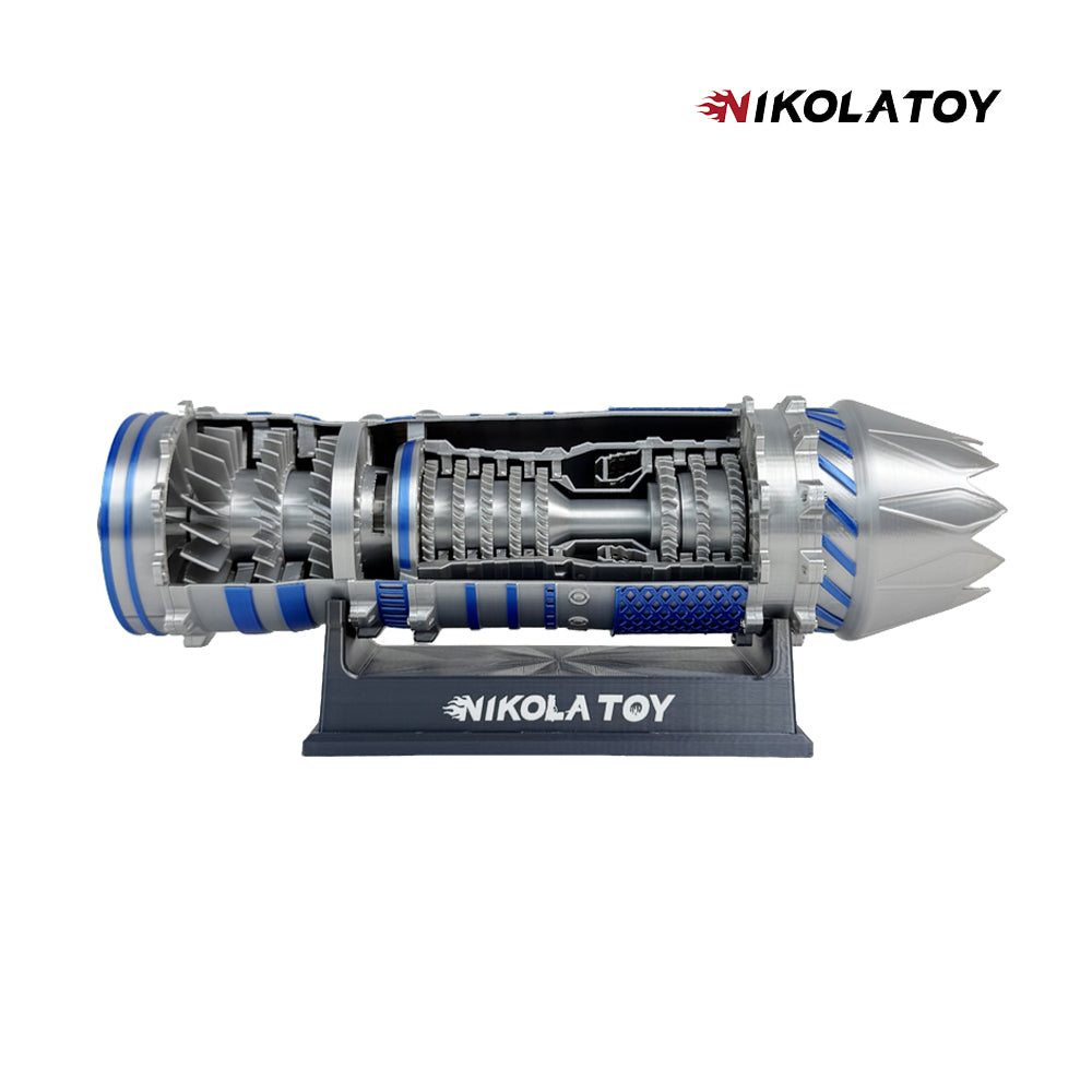 NIKOLATOY® J-35A fighter turbojet engine model (Airshow Limited)