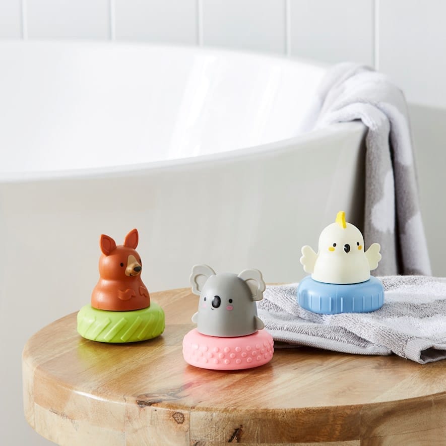 Tiger Tribe Mix & Match Bath Mates - Aussie Animals 3 Tiger Tribe Mix & Match Bath Mates - Aussie Animals