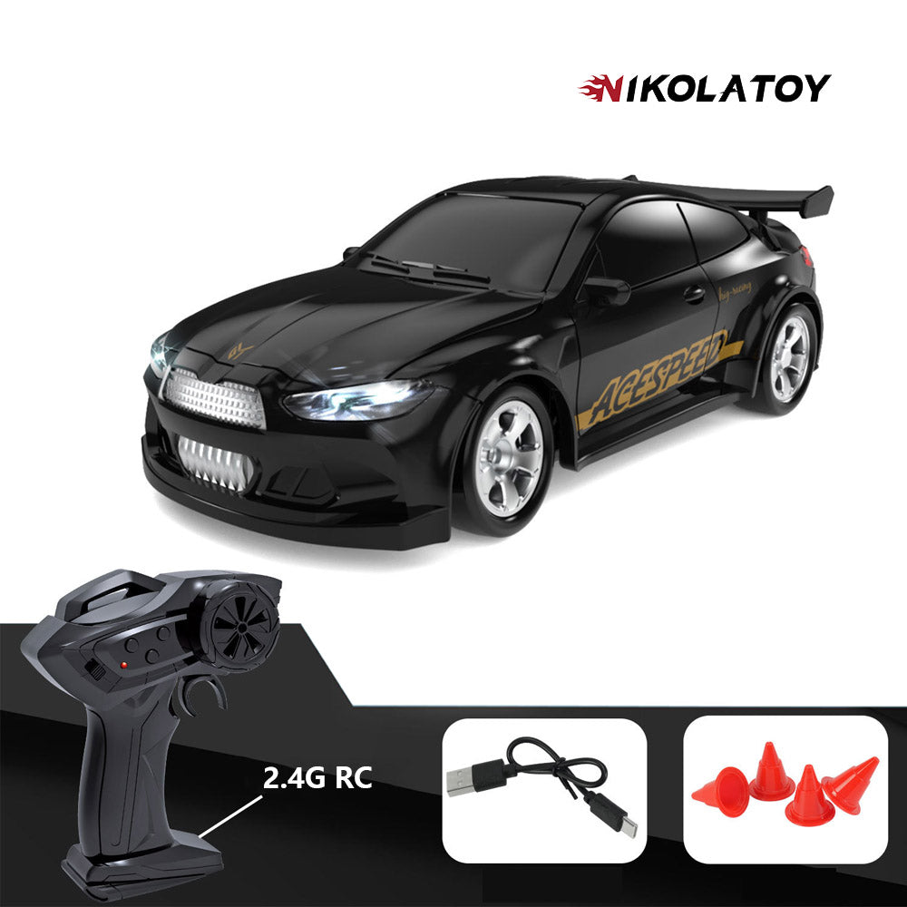 NIKOLATOY® Miniature 1/64 four-wheel drive remote control stunt drifting car - BMW M4