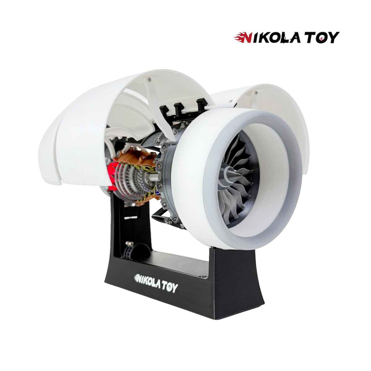 NIKOLATOY® Small size (35cm/13in) Rolls Royce Trent 900 turbofan engine model