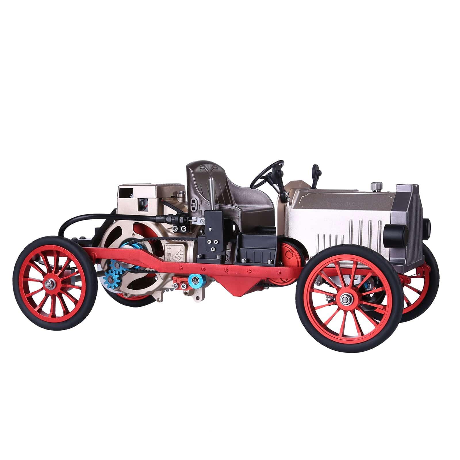 NIKOLATOY® Teching Assembly Vintage Classic Car Metal Mechanical Model Toy with Electric Engine 310+pcs 7 NIKOLATOY® Teching Assembly Vintage Classic Car Metal Mechanical Model Toy with Electric Engine 310+pcs