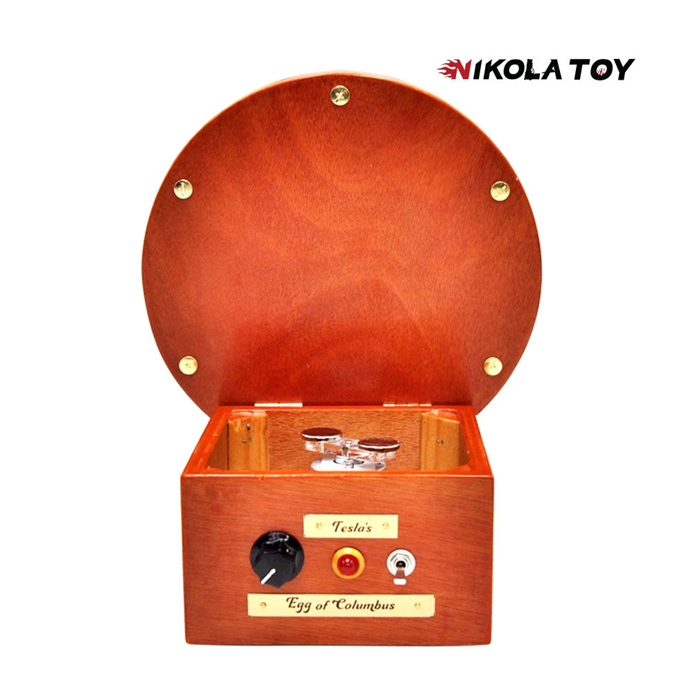 NIKOLATOY® Tesla's egg of Columbus-Electromagnetic Eddy Current Experiment 4 NIKOLATOY® Tesla's egg of Columbus-Electromagnetic Eddy Current Experiment