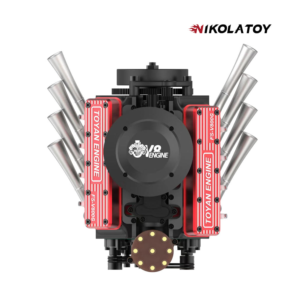 NikolaToy® Toyan V8 Engine FS-V800WGPC 28cc OHV Gasoline Engine Kit+Starter Kit 3 NikolaToy® Toyan V8 Engine FS-V800WGPC 28cc OHV Gasoline Engine Kit+Starter Kit